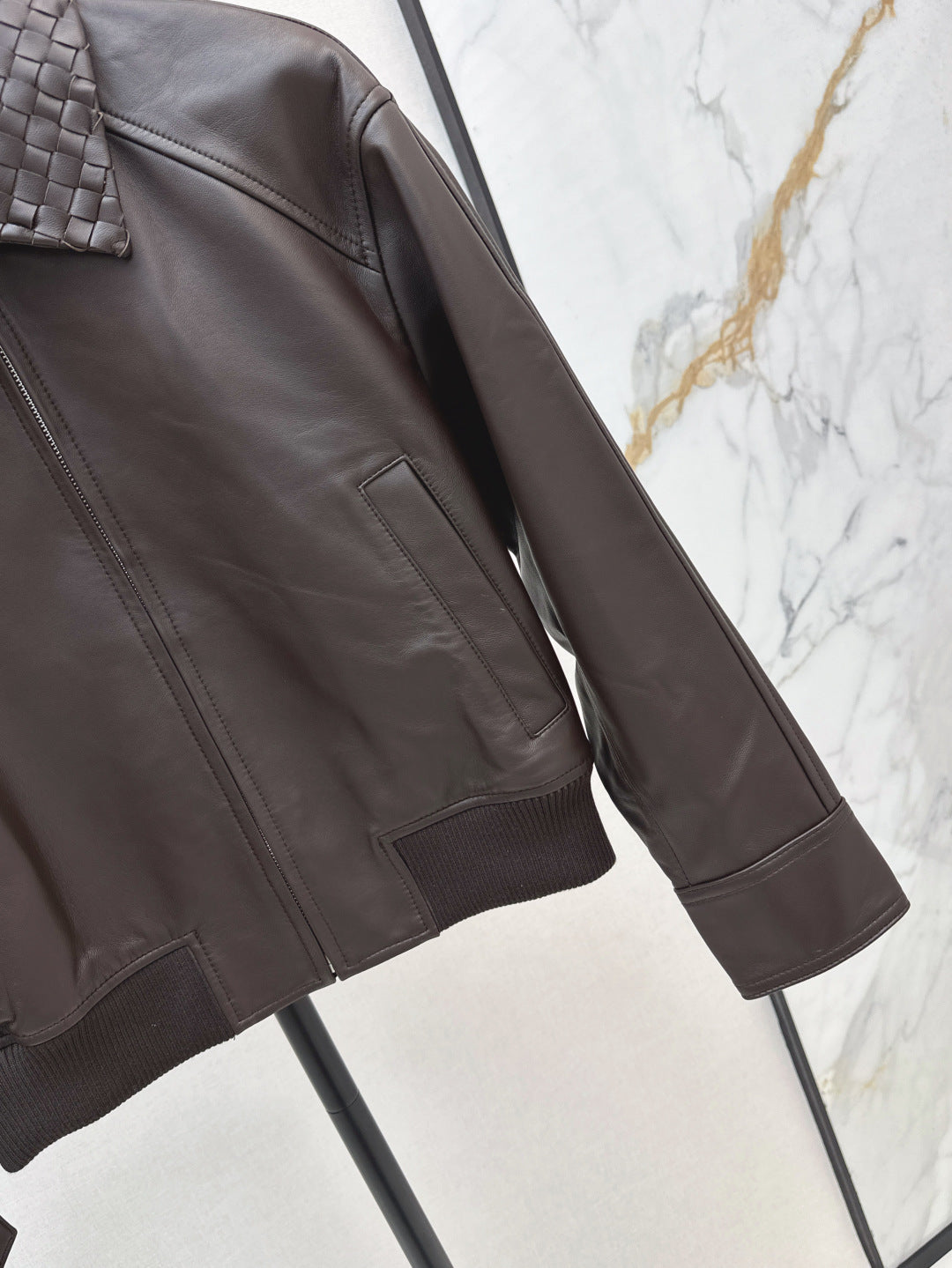 Bottega 25fw leather jacket