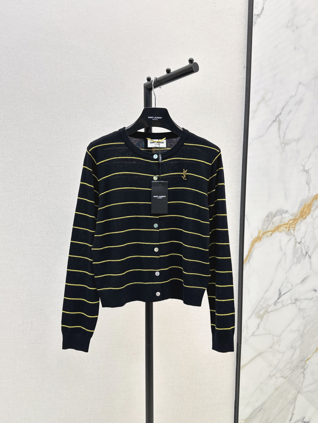 Saint lau 25fw knitted cardigan