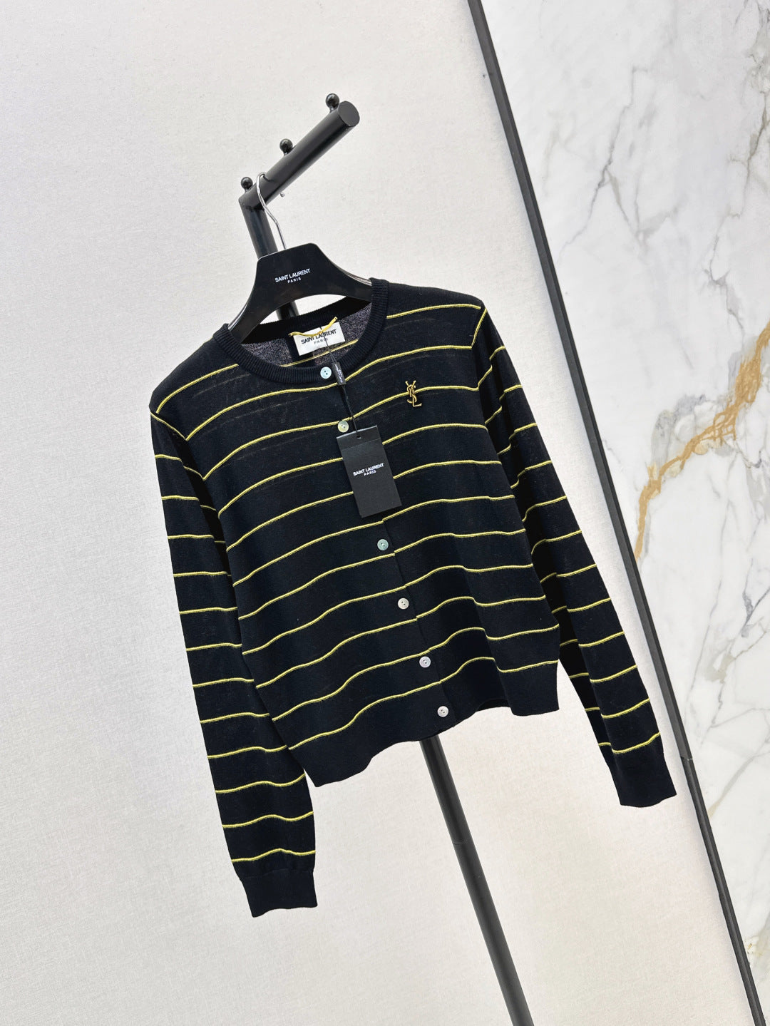 Saint lau 25fw knitted cardigan