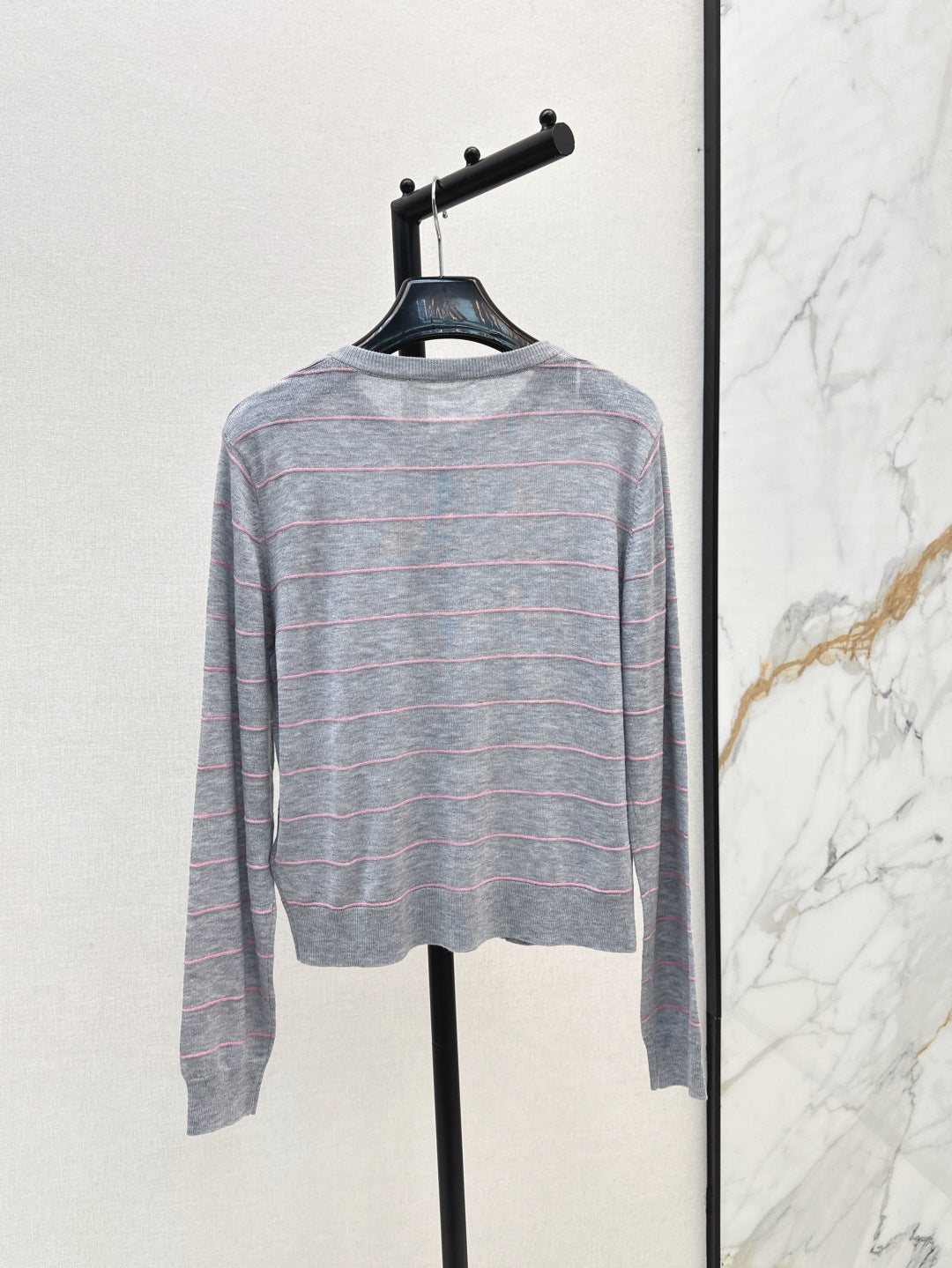 Saint lau 25fw knitted cardigan