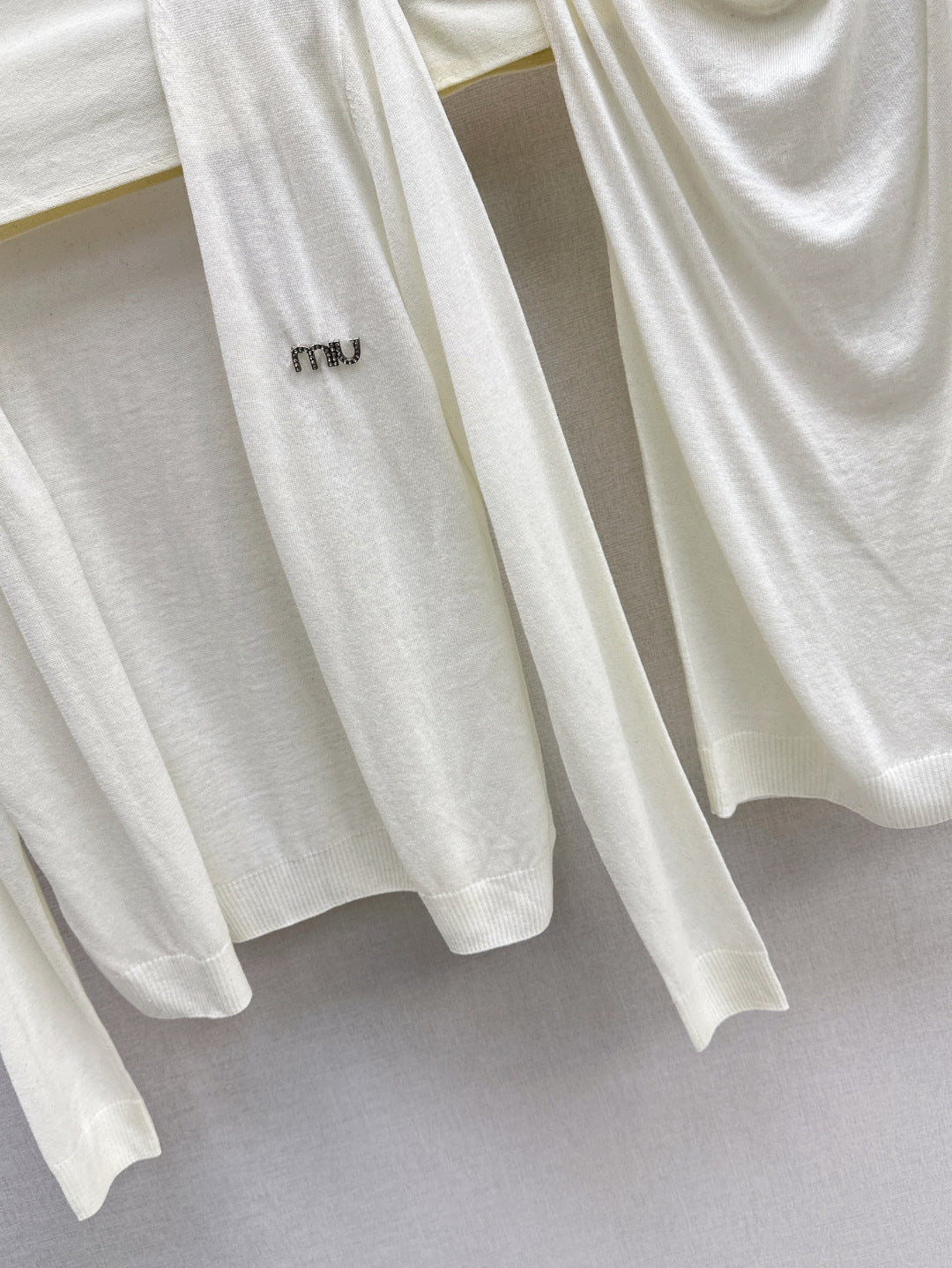 Miu 25fw knitted set