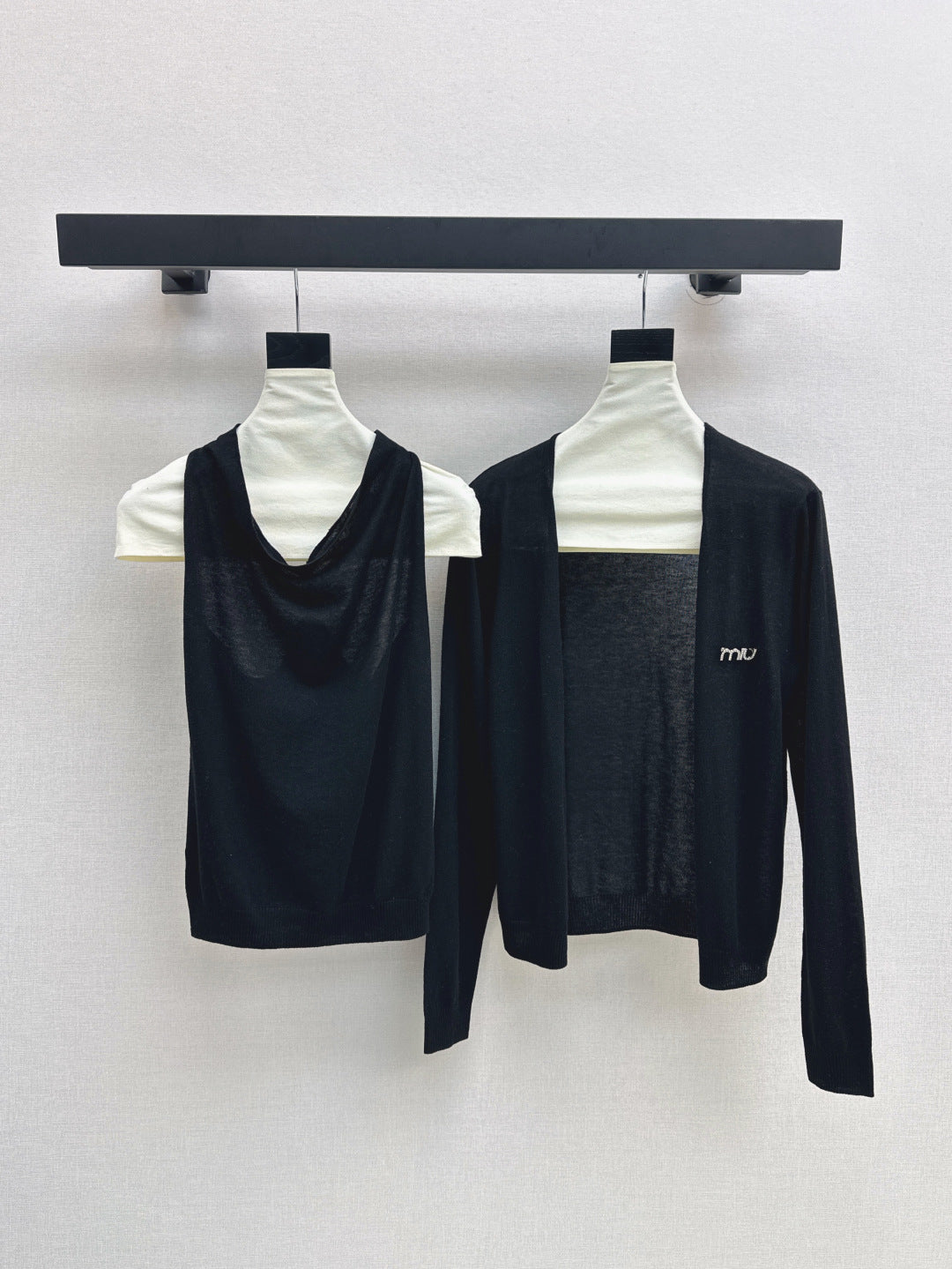 Miu 25fw knitted set