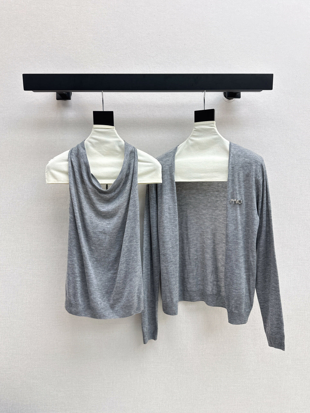 Miu 25fw knitted set