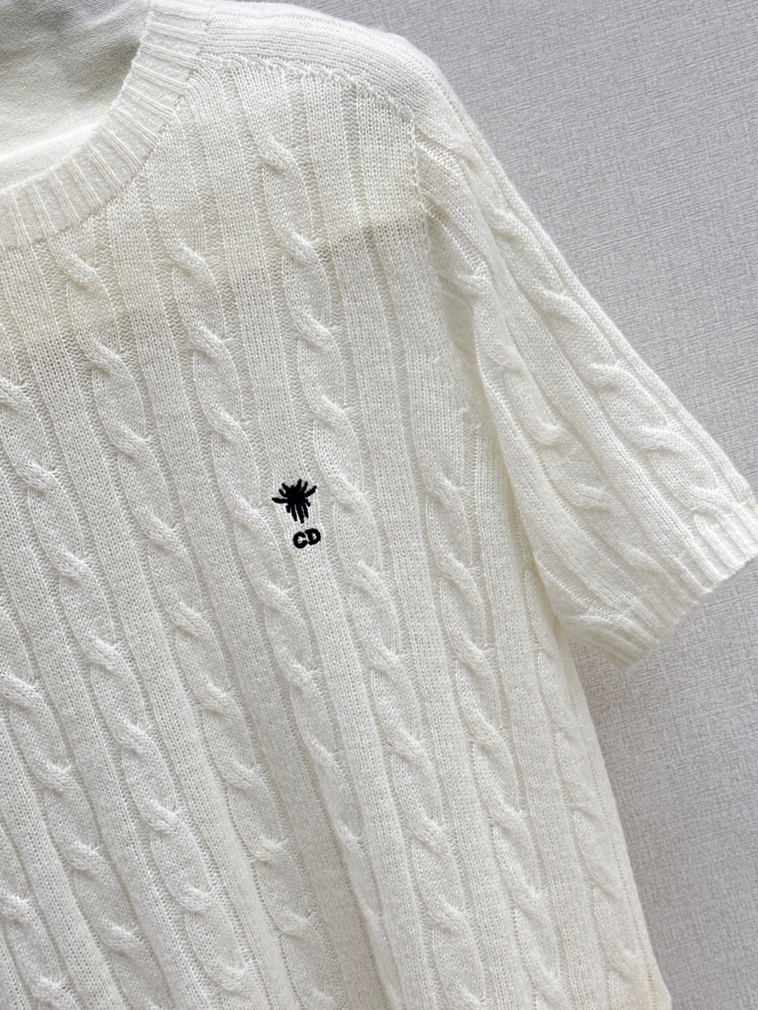 CD 25fw knitted sweater