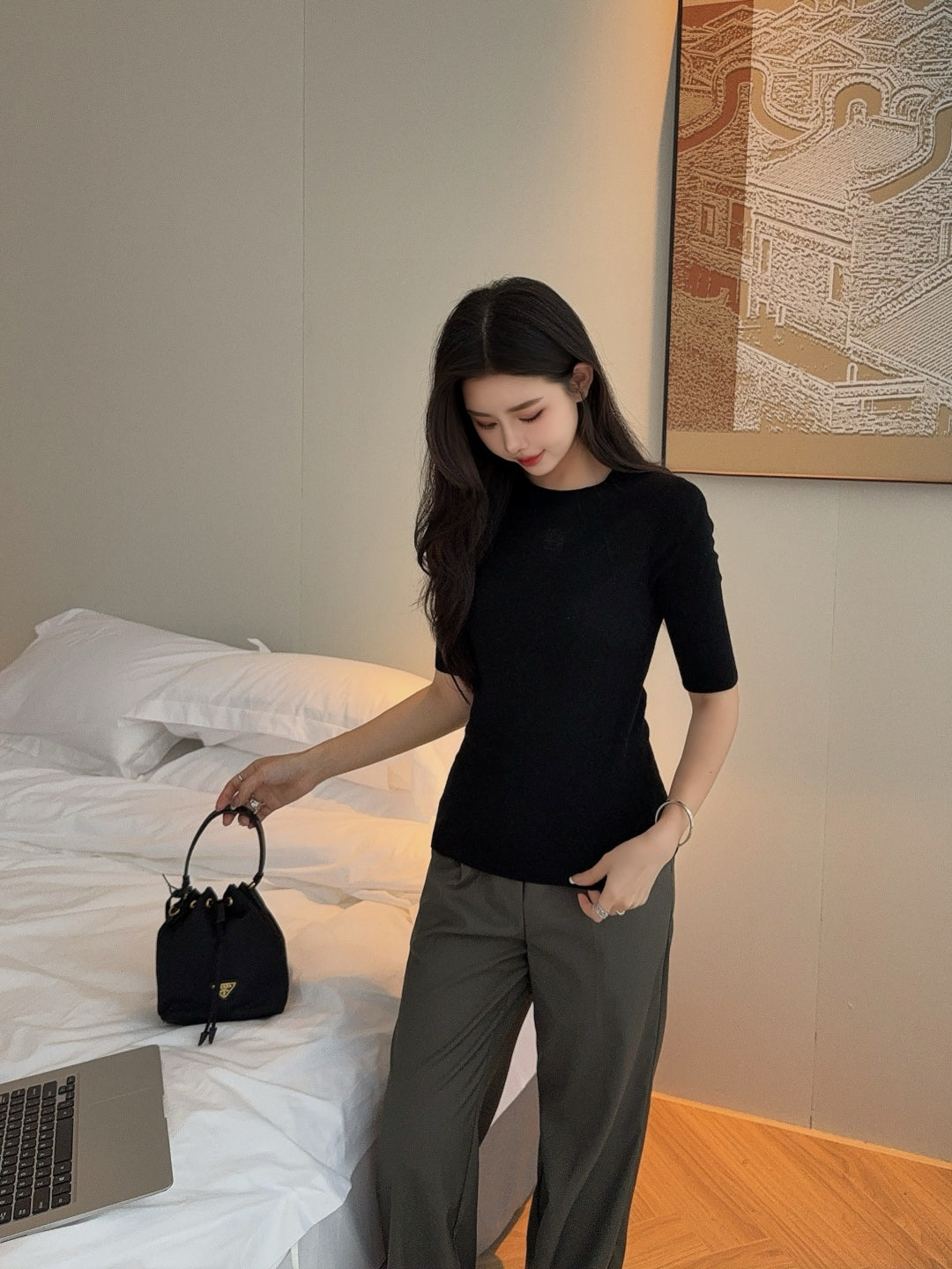 Loe 25fw knitted sweater