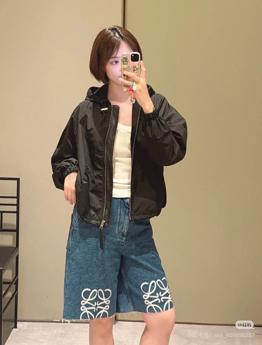 Loe 25fw hooded jacket