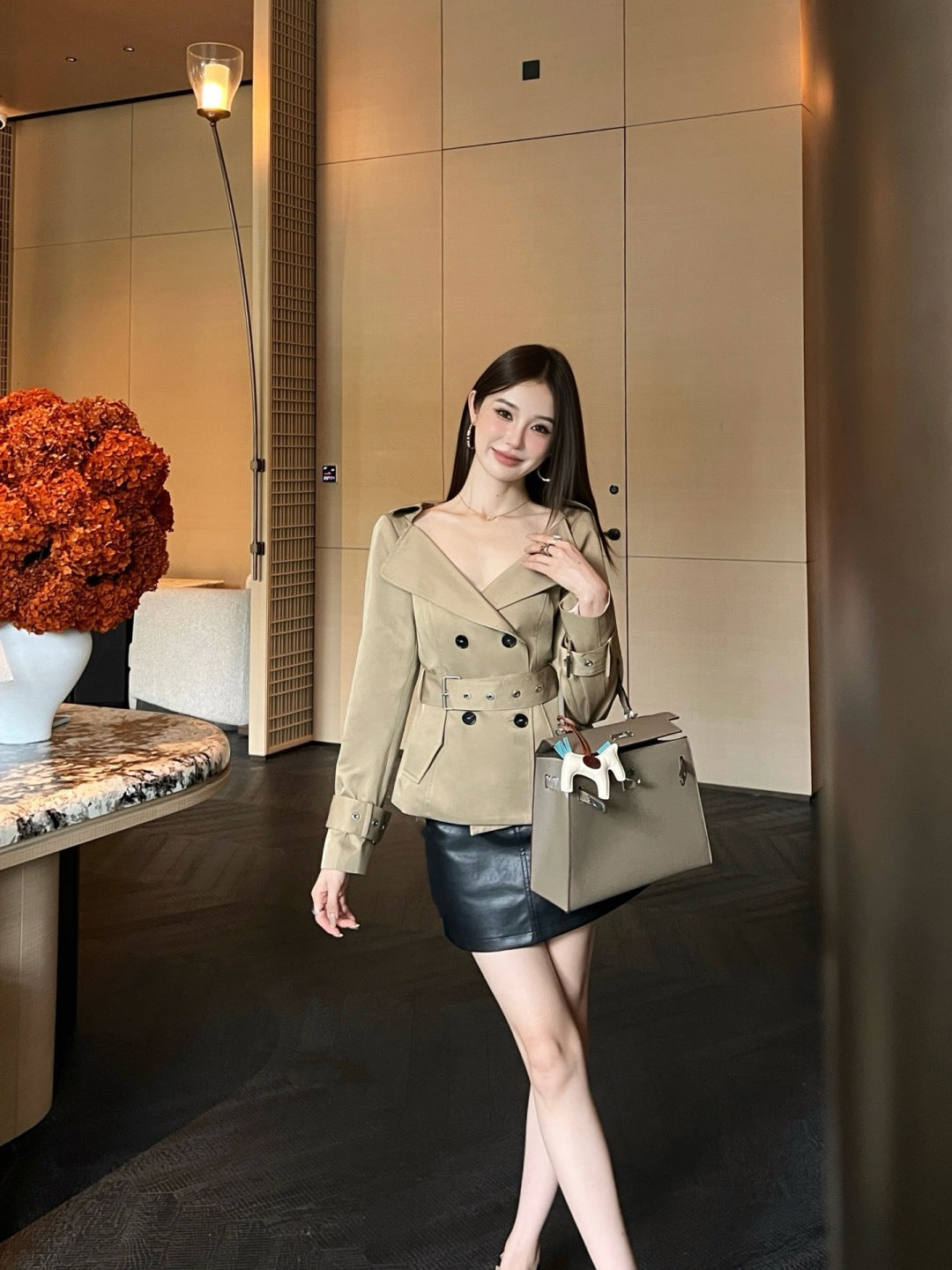 CD 25fw off-shoulder jacket
