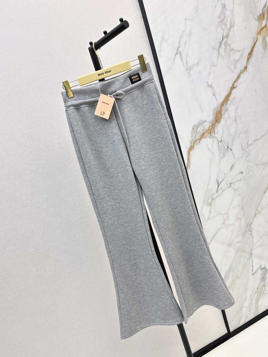 Miu 25fw drawstring pants