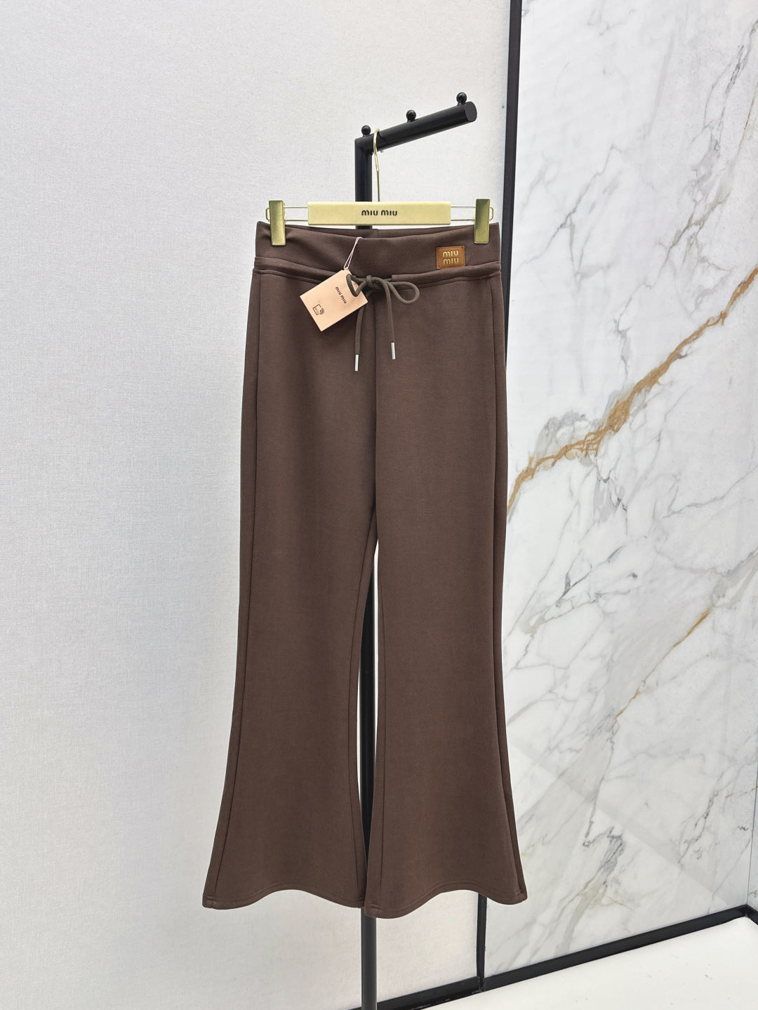 Miu 25fw drawstring pants