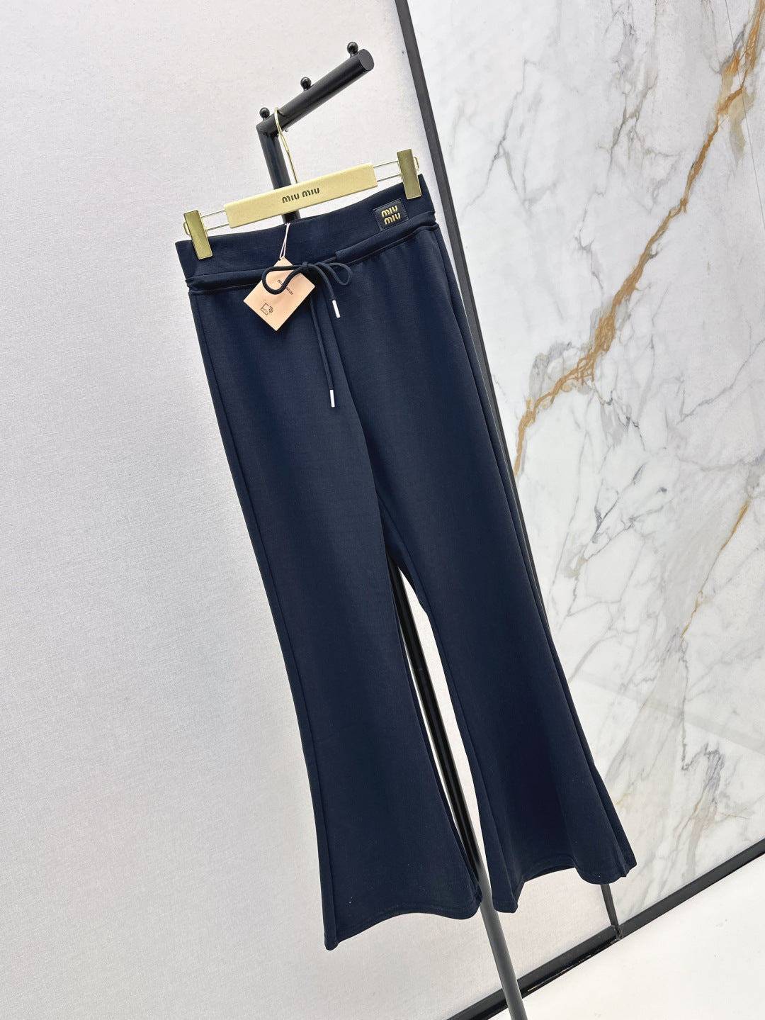 Miu 25fw drawstring pants