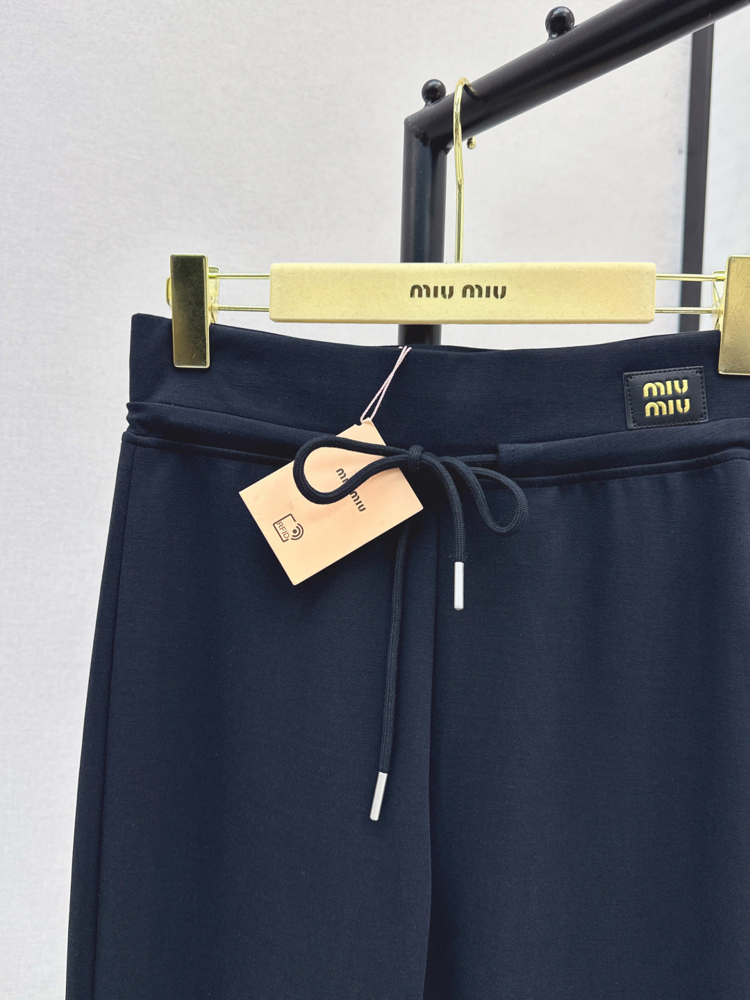 Miu 25fw drawstring pants