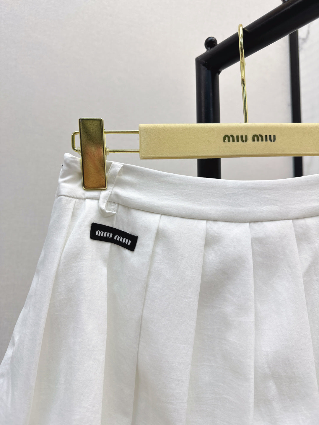 Miu 25fw pleated skirt