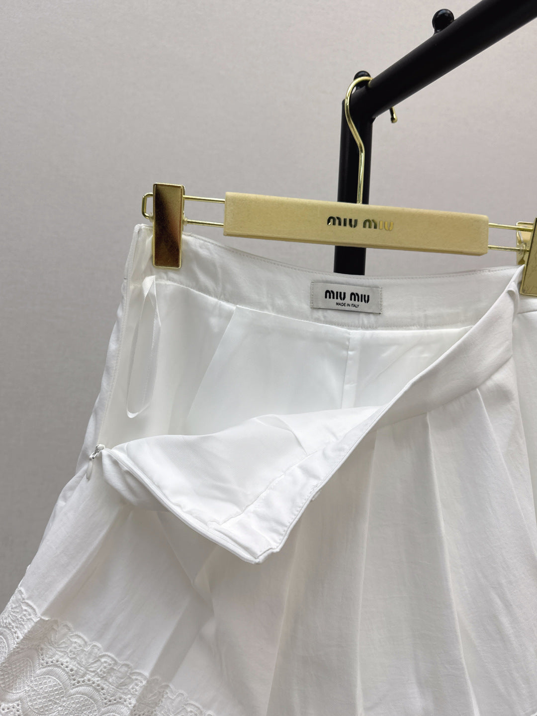 Miu 25fw pleated skirt