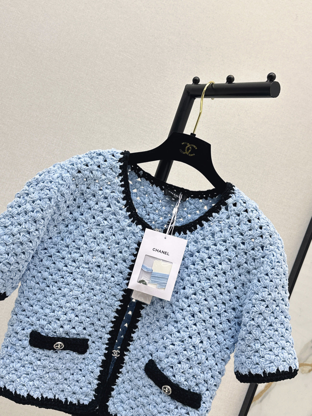 Chan 25fw knitted cardigan