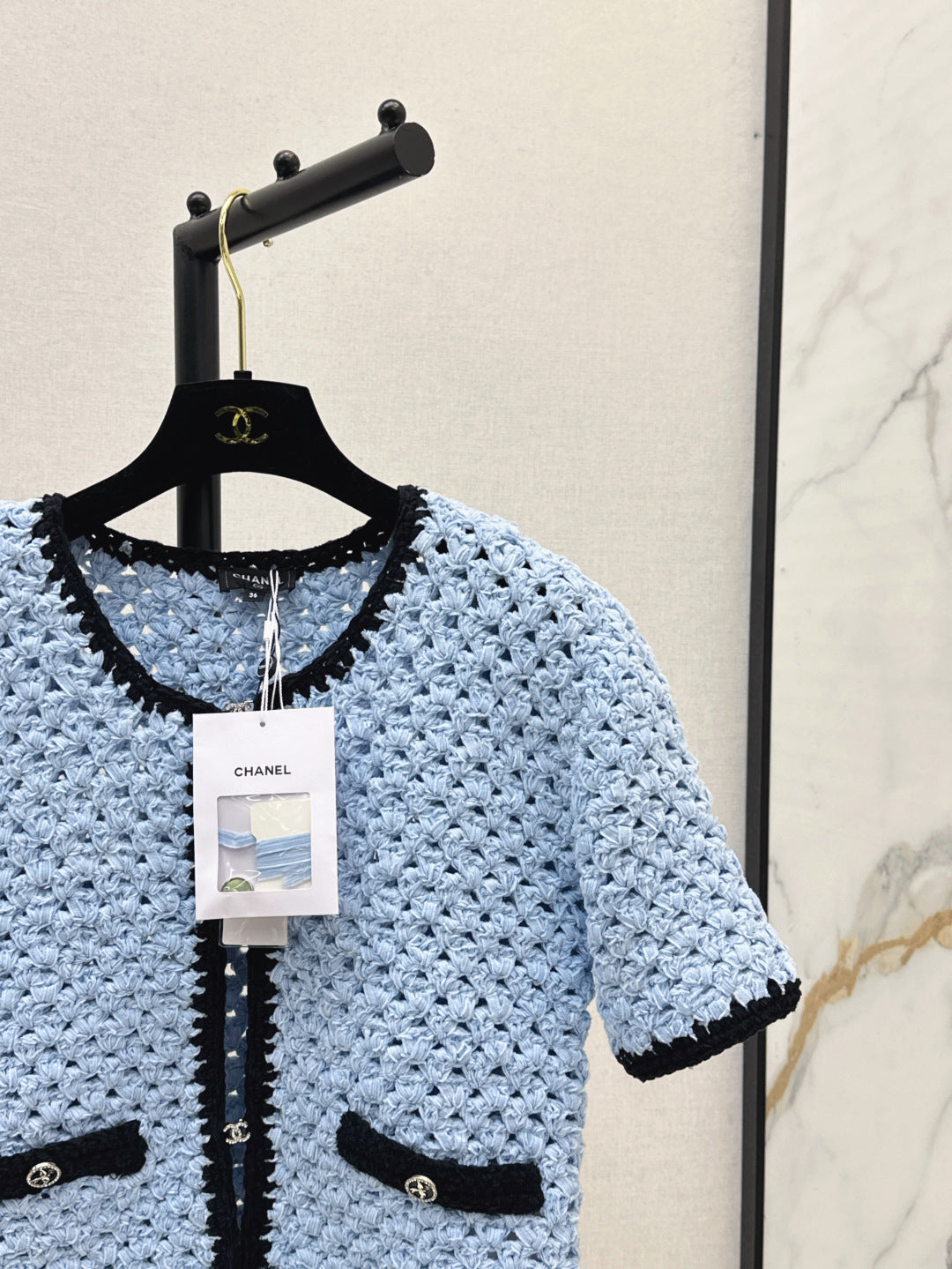 Chan 25fw knitted cardigan