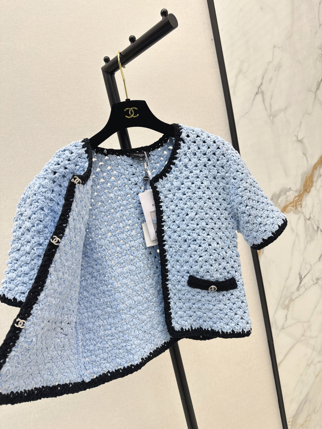 Chan 25fw knitted cardigan