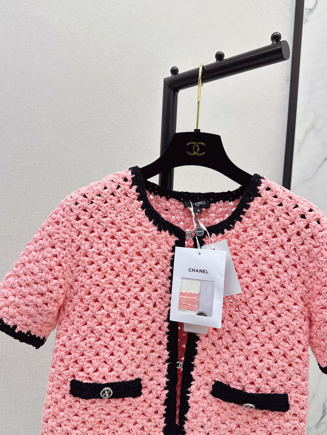 Chan 25fw knitted cardigan