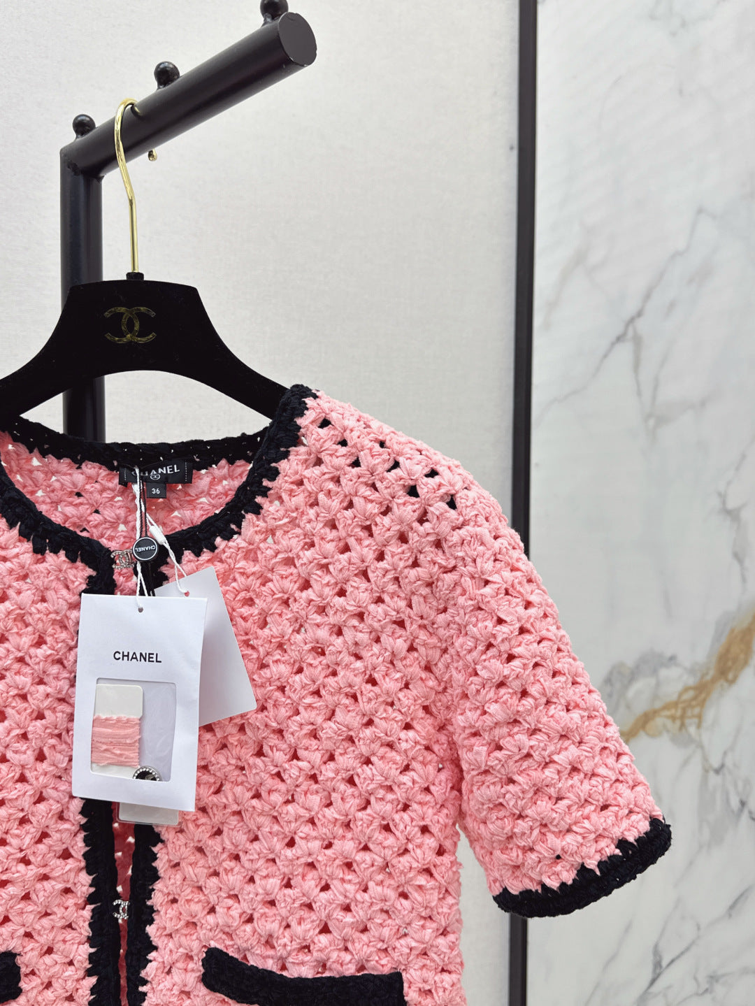 Chan 25fw knitted cardigan