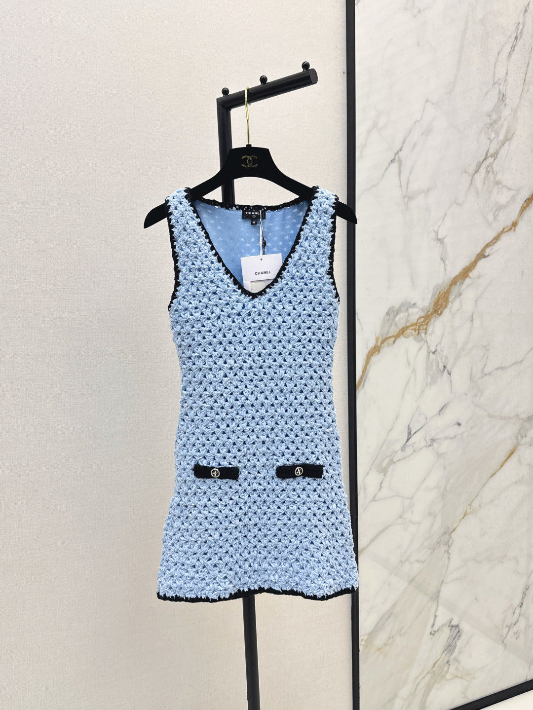 Chan 25fw hollow dress
