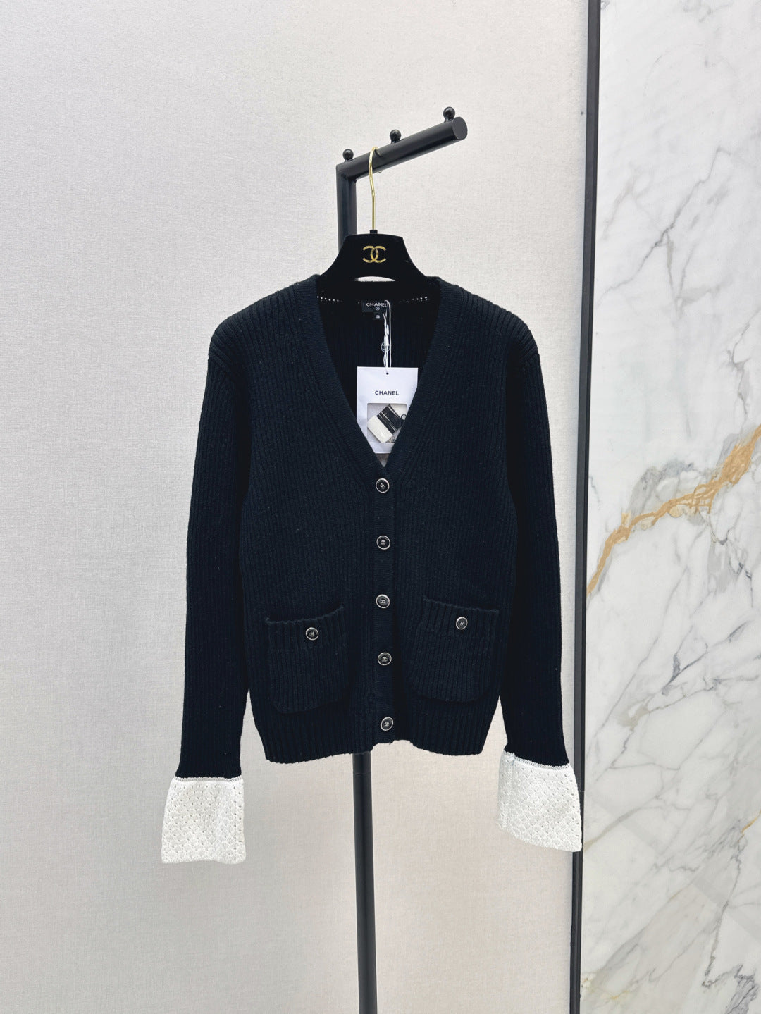 Chan 25fw knitted cardigan