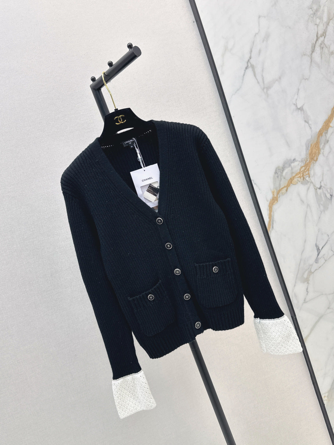 Chan 25fw knitted cardigan