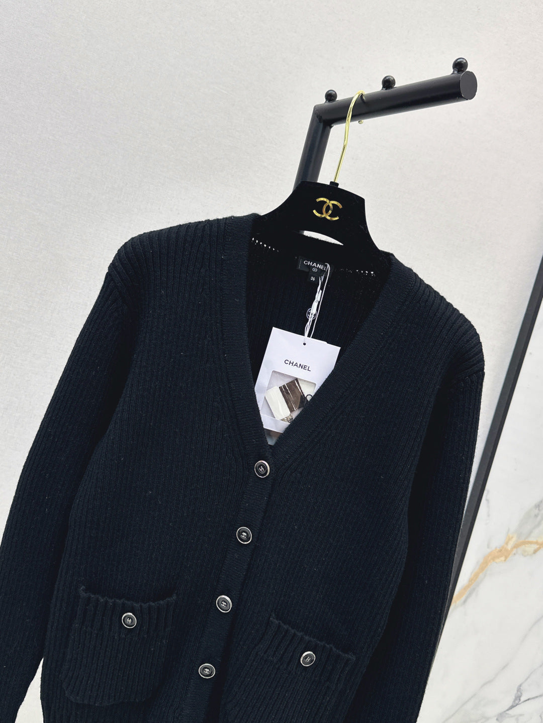 Chan 25fw knitted cardigan