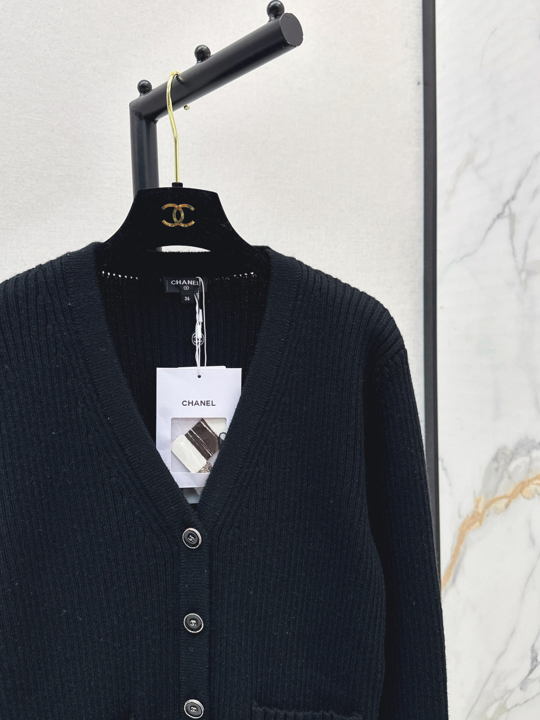 Chan 25fw knitted cardigan