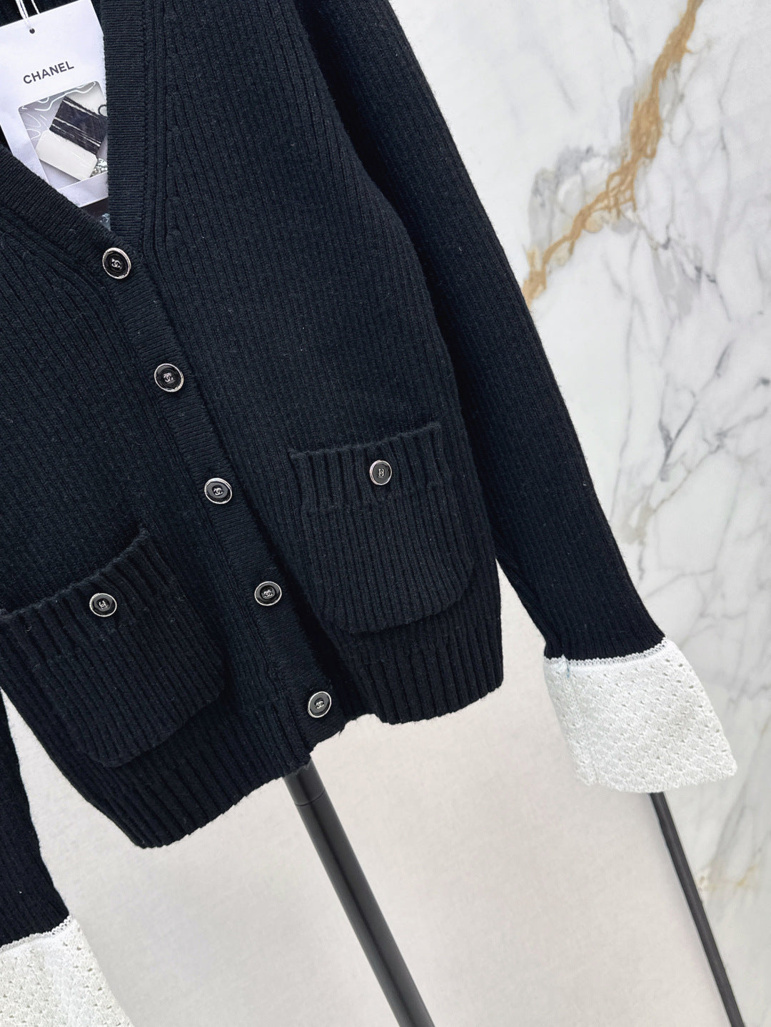Chan 25fw knitted cardigan