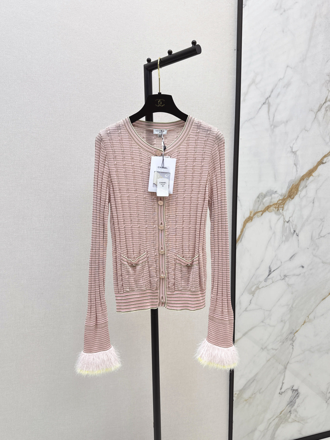 Chan 25fw knitted cardigan