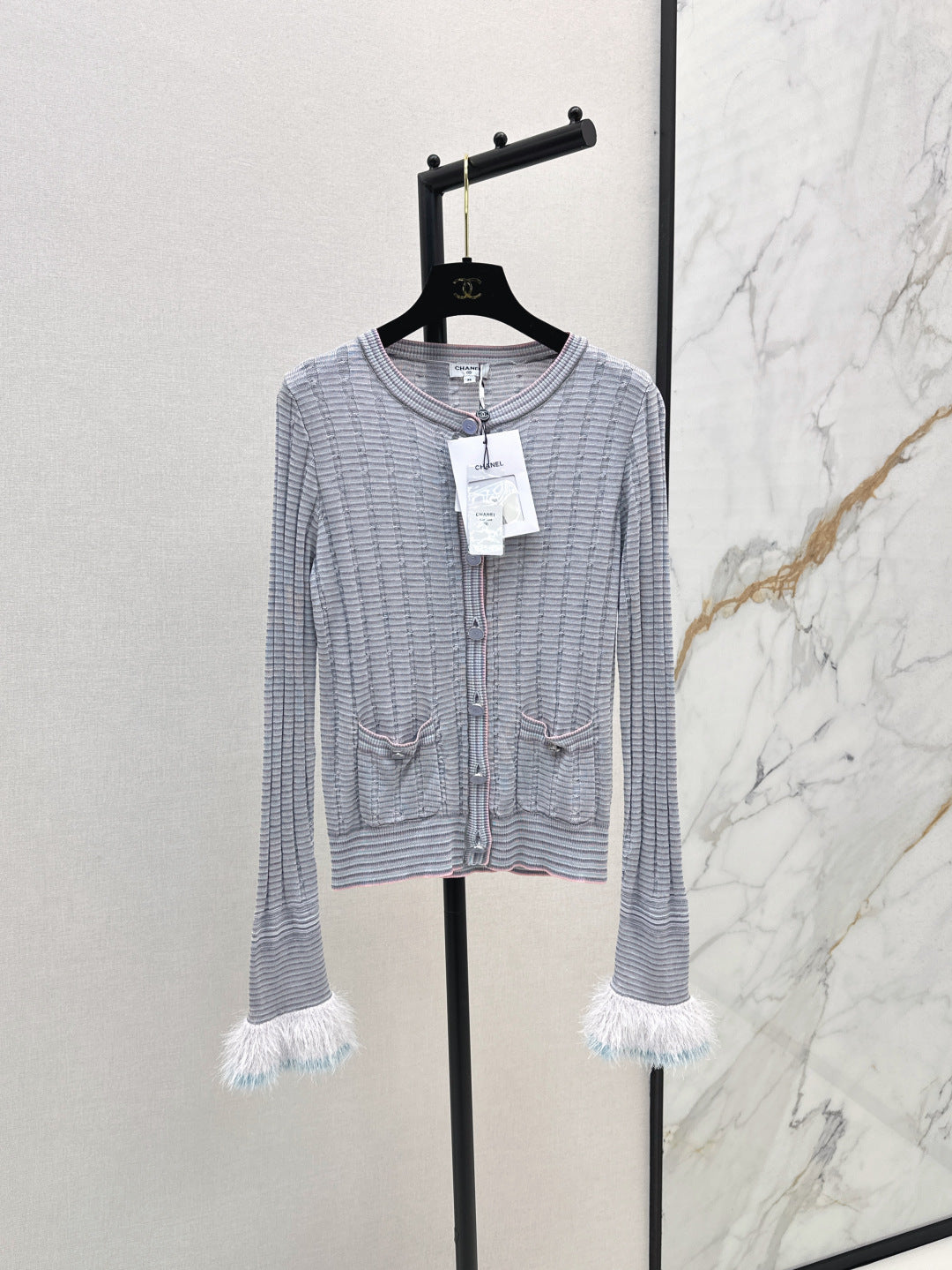 Chan 25fw knitted cardigan