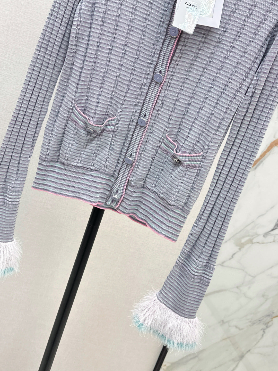 Chan 25fw knitted cardigan