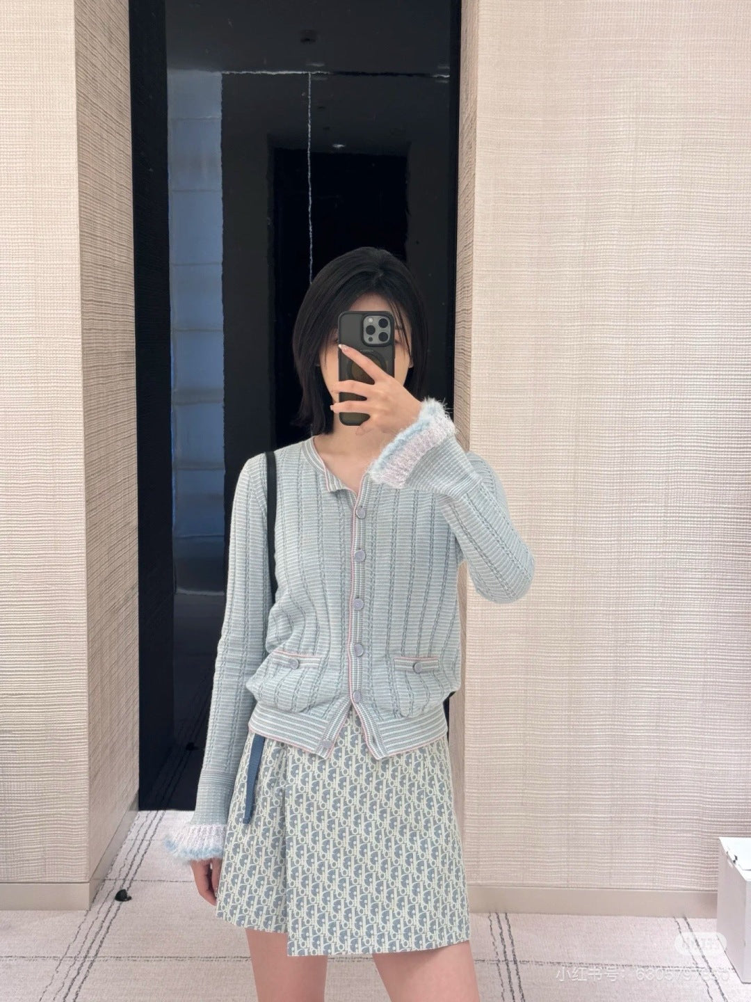 Chan 25fw knitted cardigan