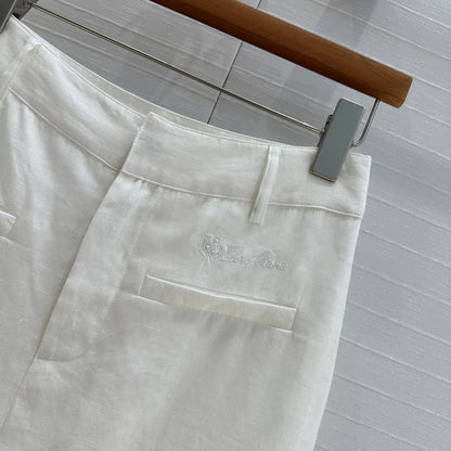 Loro pi 25ss linen skirt