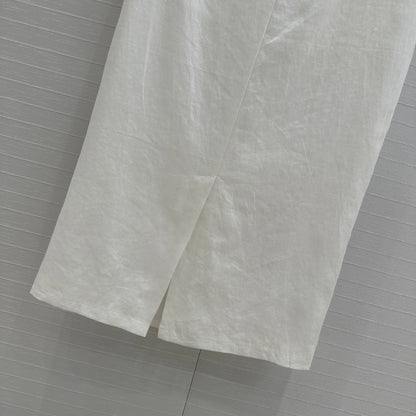 Loro pi 25ss linen skirt