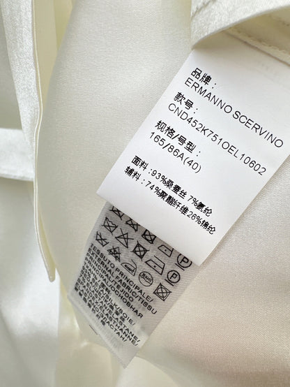 ER 25SS lace Silk shirt