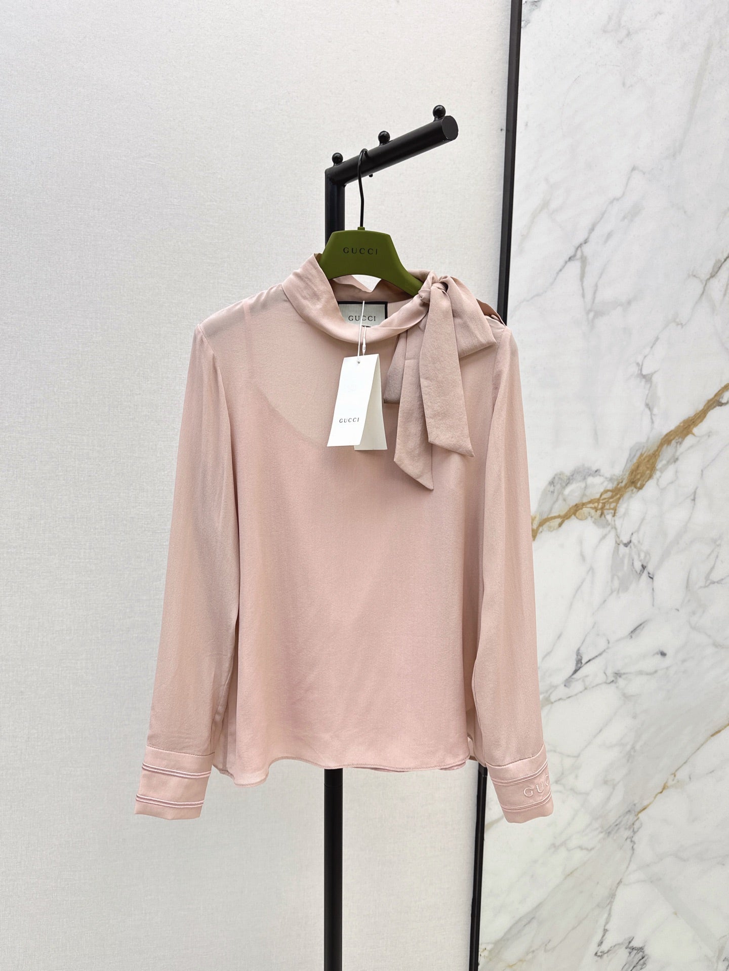 G 25ss silk shirt