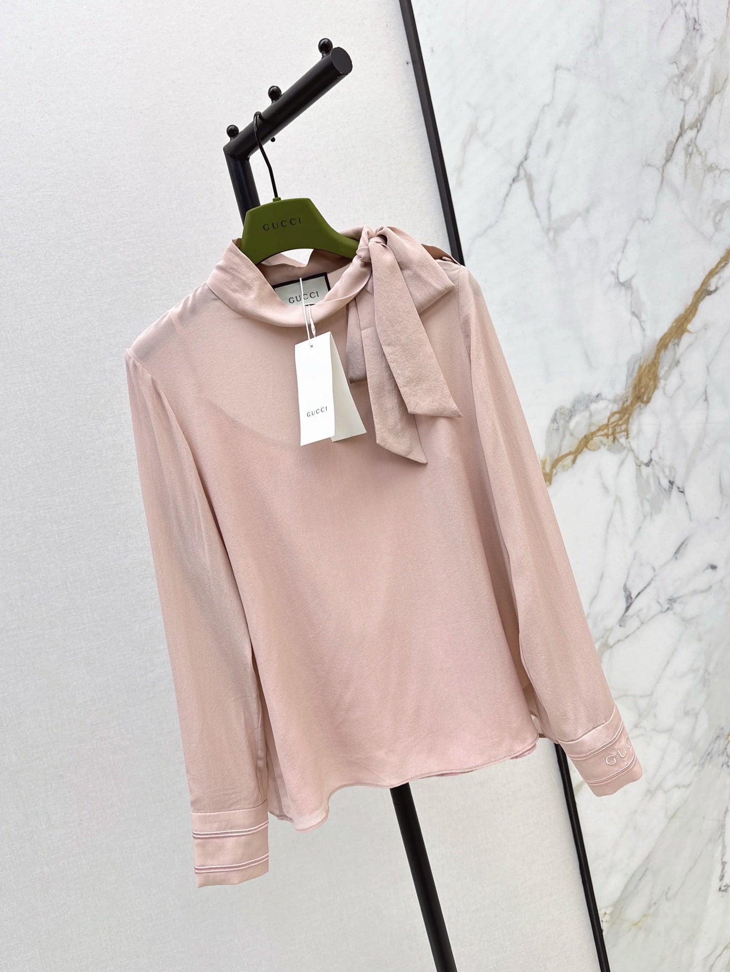 G 25ss silk shirt