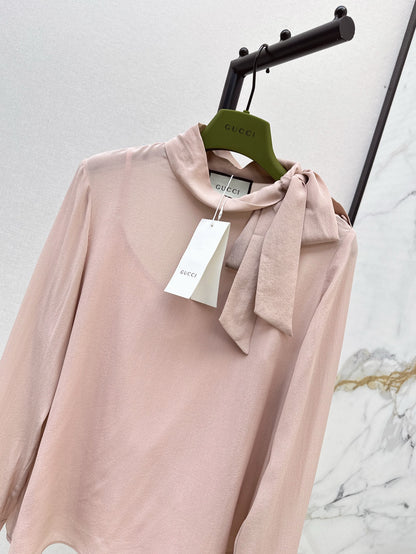 G 25ss silk shirt