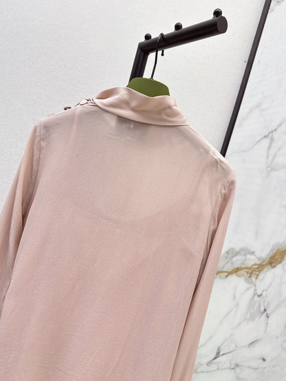 G 25ss silk shirt