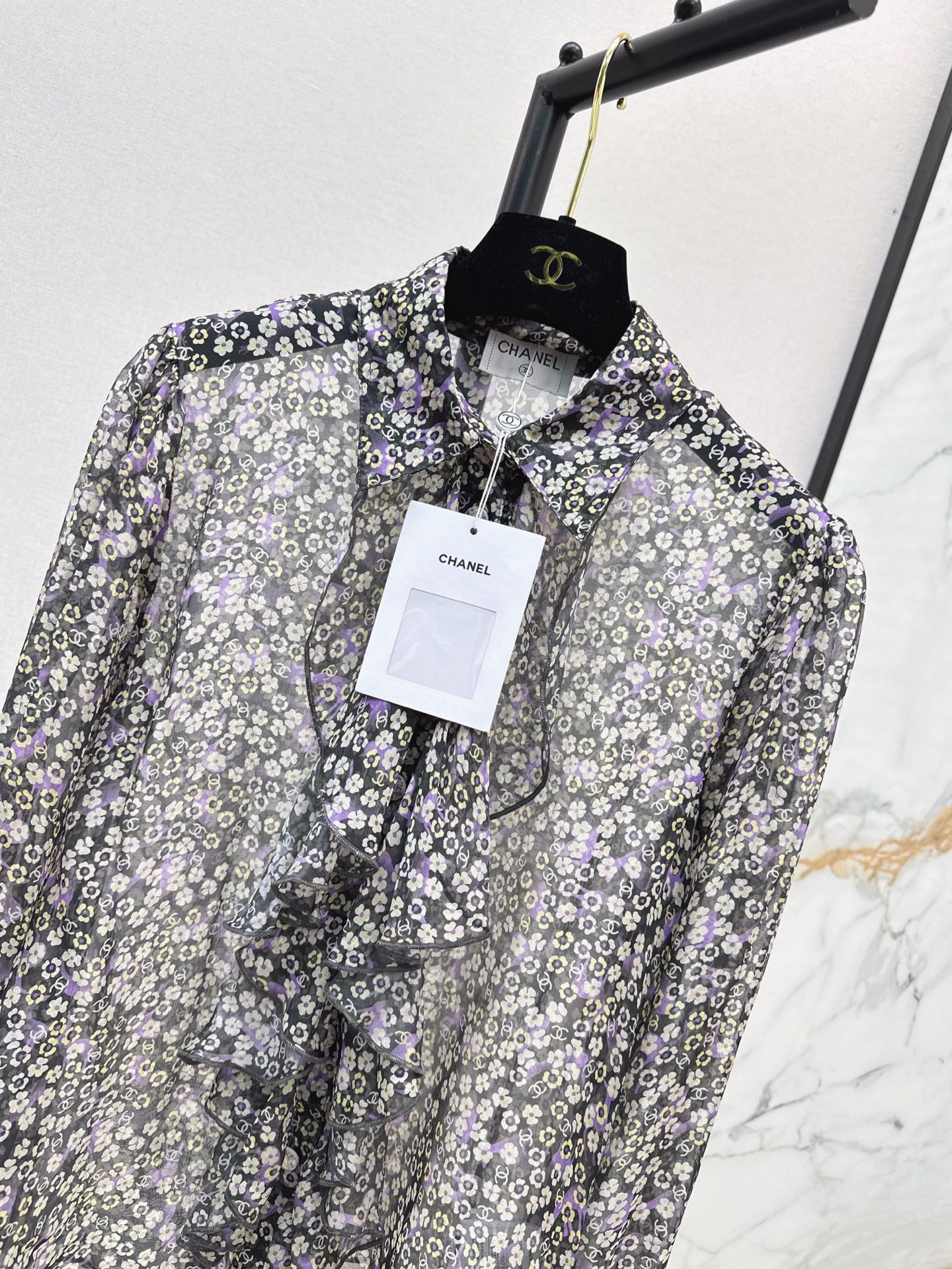 Ch 25ss silk shirt