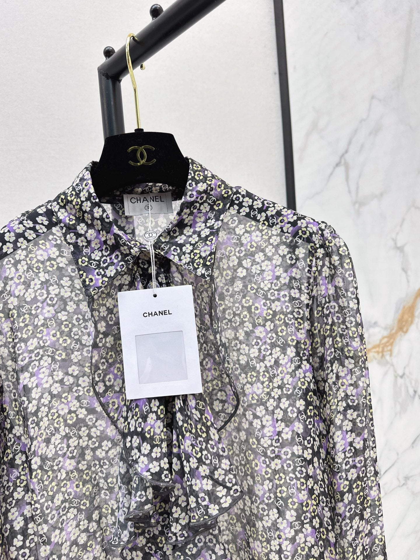 Ch 25ss silk shirt