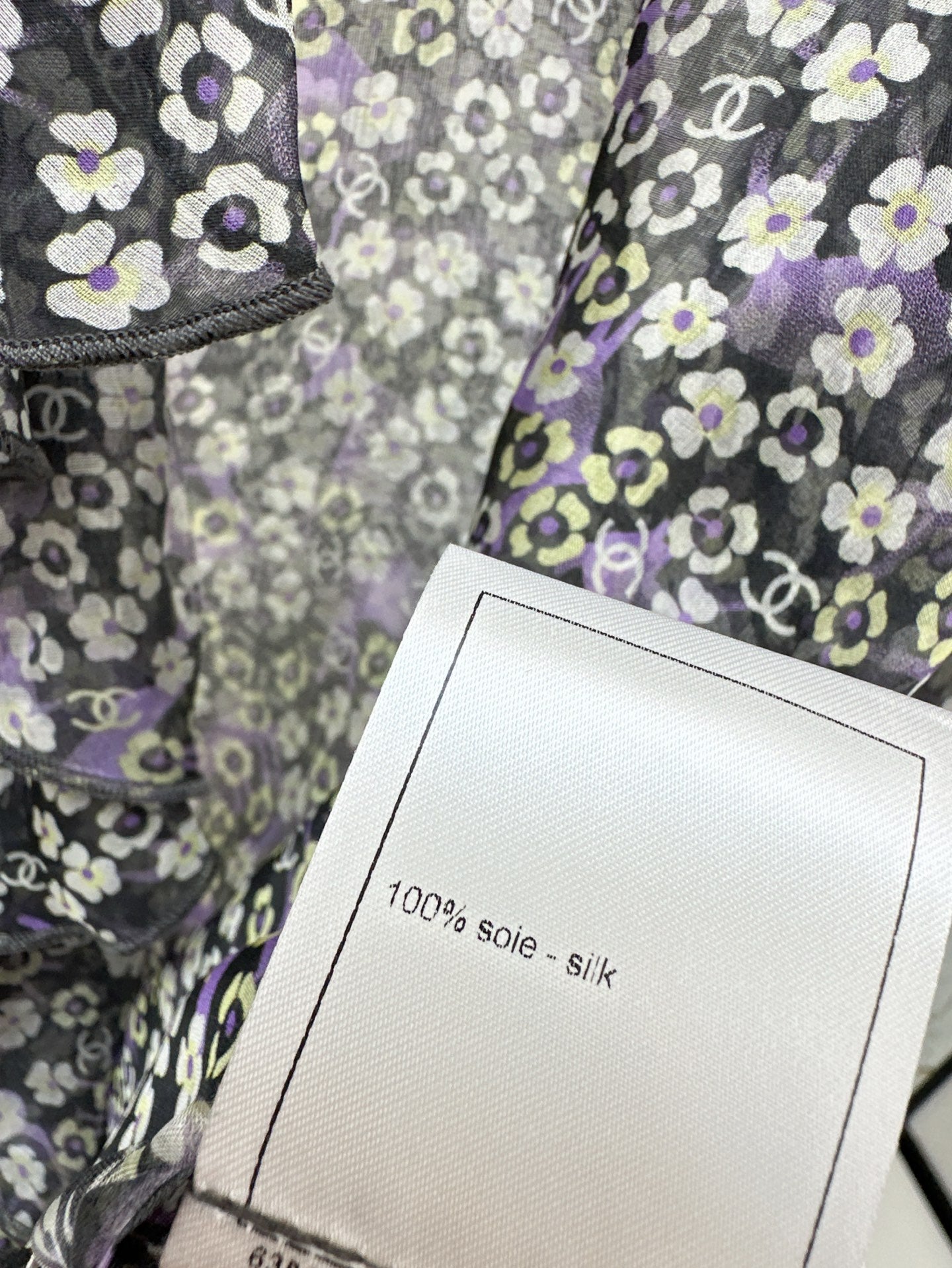 Ch 25ss silk shirt