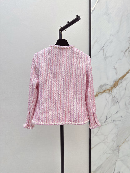 Chan 25ss pearl woven jacket