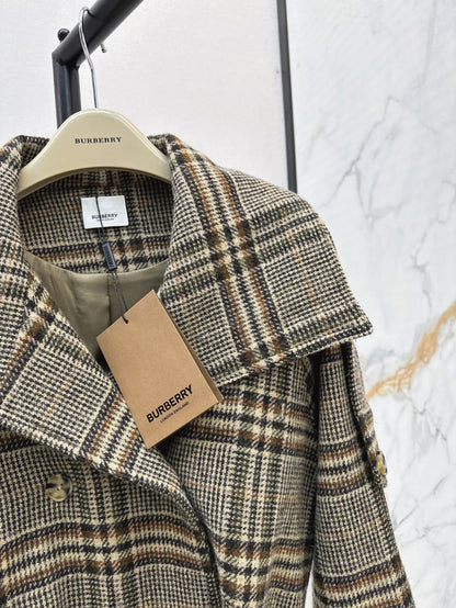 BU 24fw wool trench coat