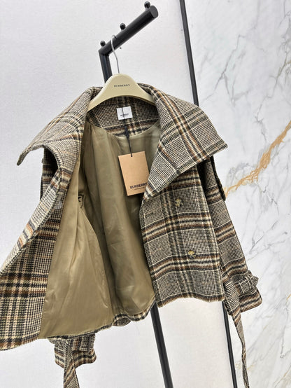 BU 24fw wool trench coat