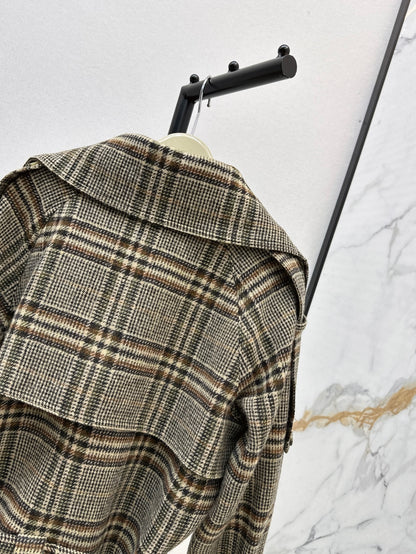BU 24fw wool trench coat
