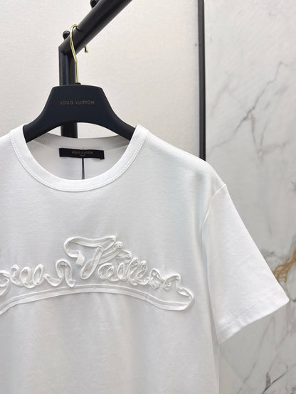 Louis 25ss embossed t-shirt