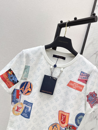 Louis 25ss monogram t-shirt