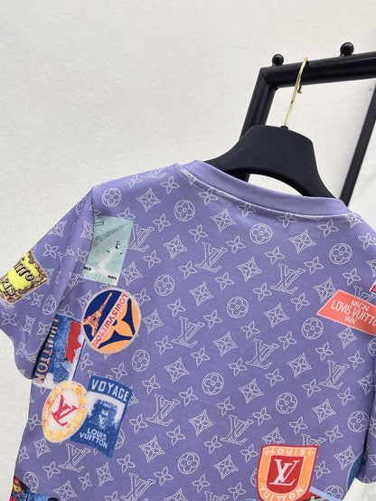 Louis 25ss monogram t-shirt