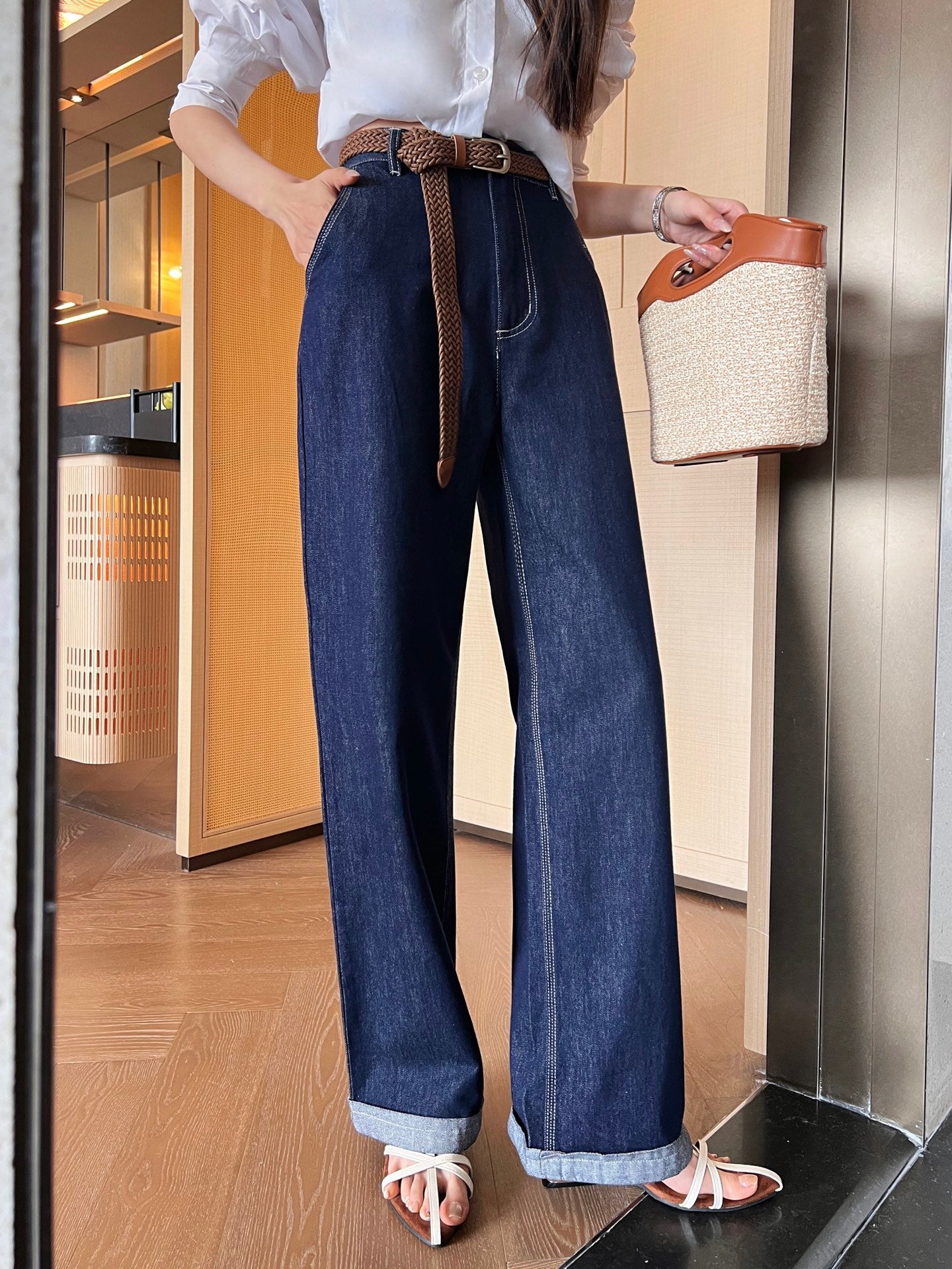 mar 25ss straight jeans